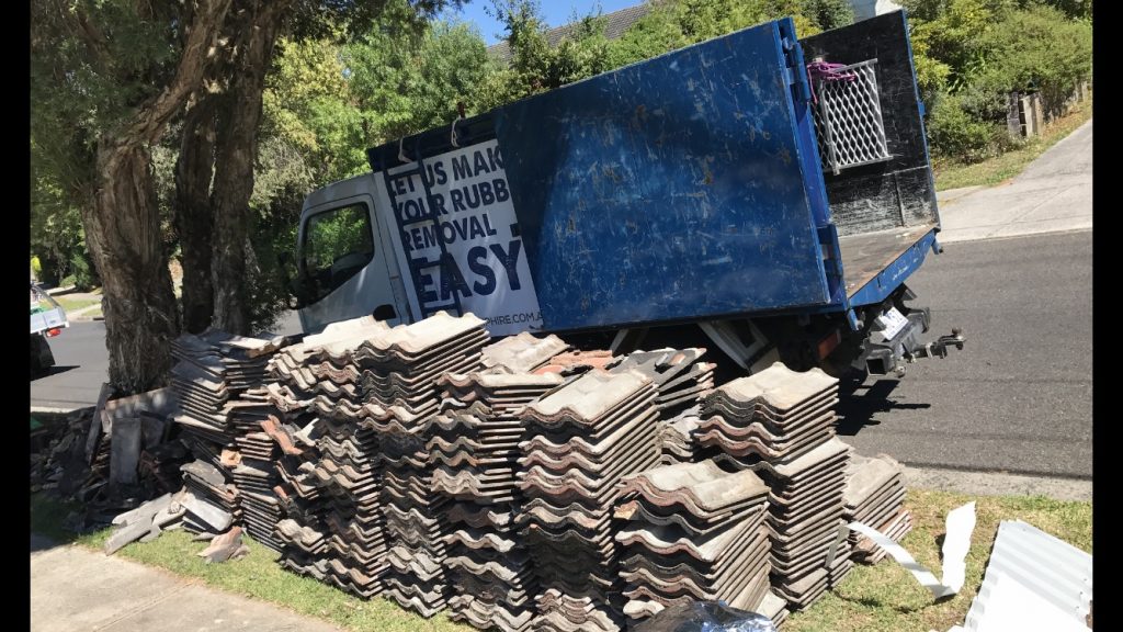 concrete tiles general rubbish