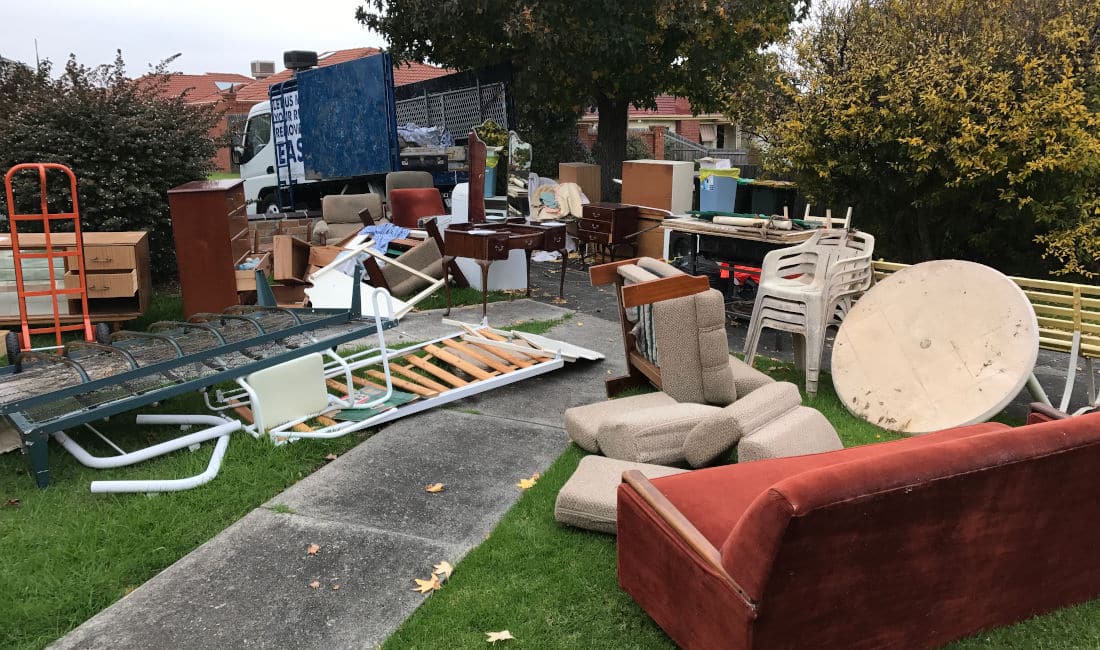 deceased estate rubbish removal melbourne before