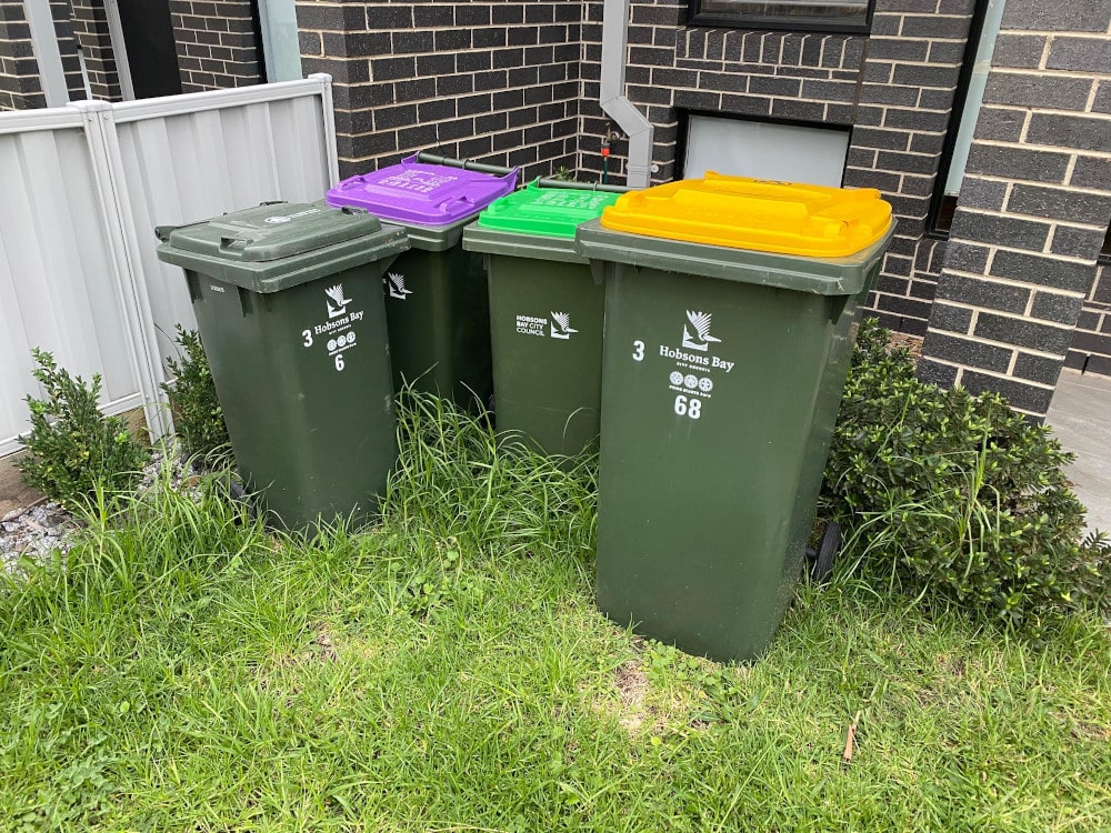 victoria rubbish bin system