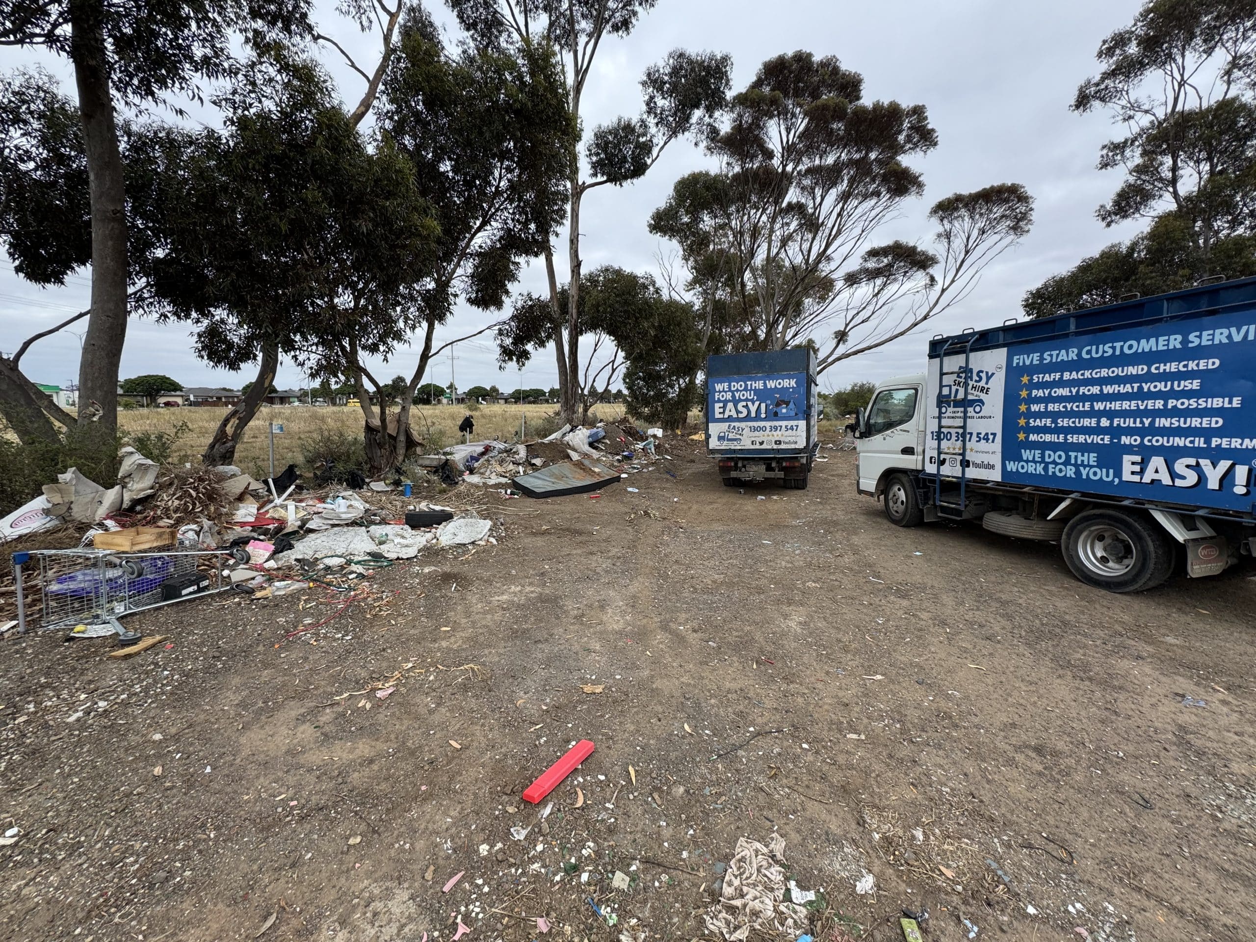 Derrimut Road Block Clearance_Mobile Skips