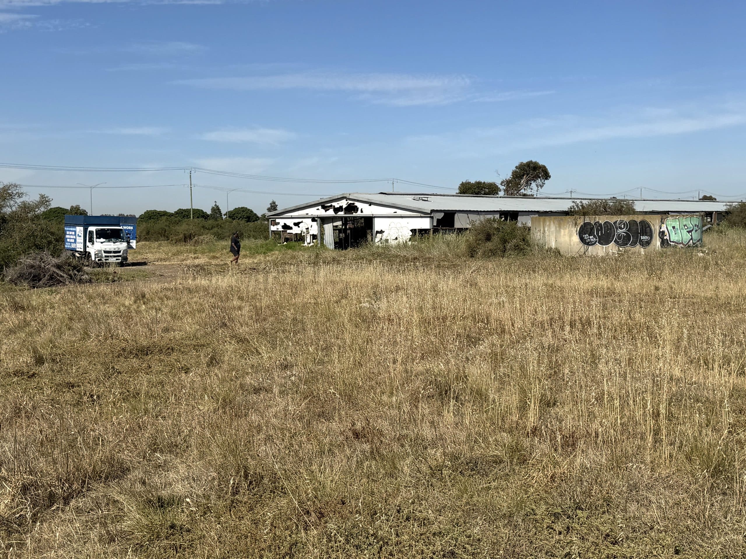 Derrimut Road Block Clearance_Paddock Cleared