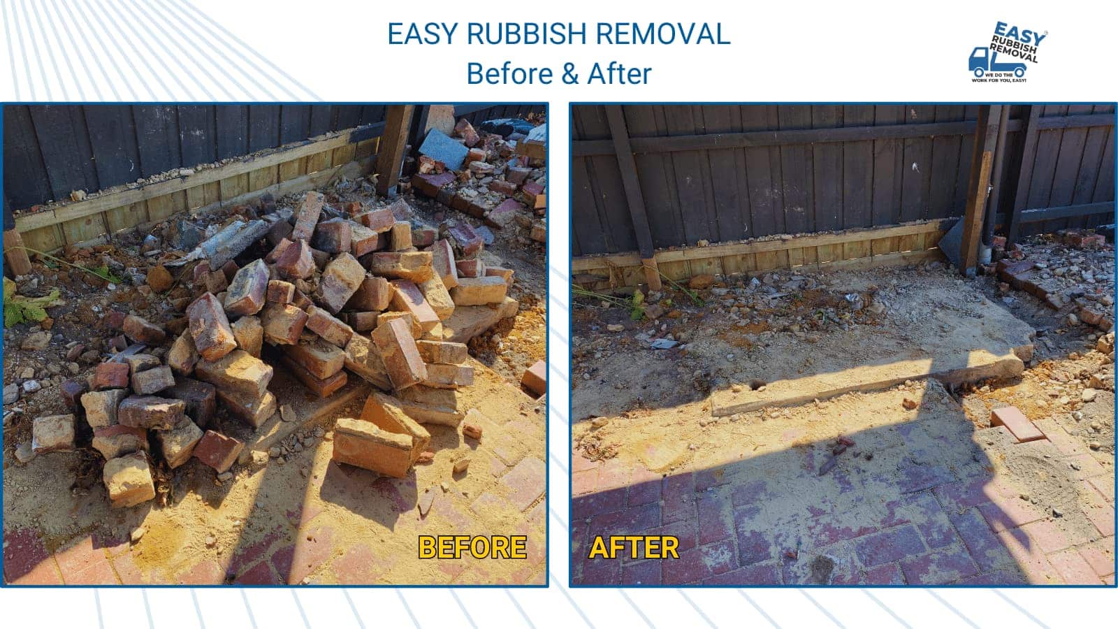 Easy Rubbish Removal B&A Brick Rubble