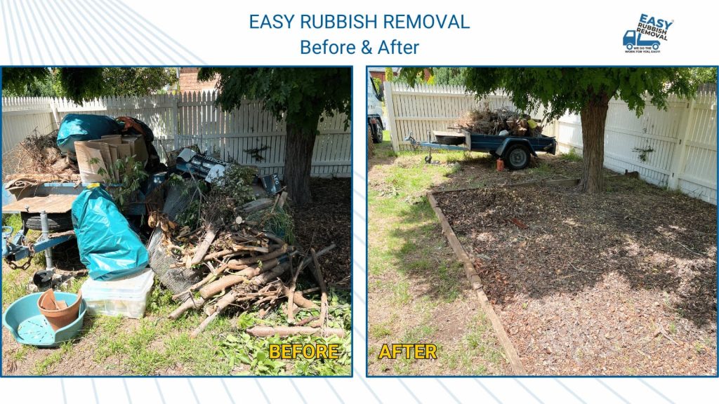 Easy Rubbish Removal B&A Backyard