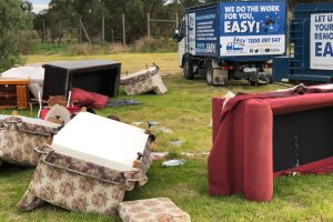 dumped rubbish removal by easy skip hire